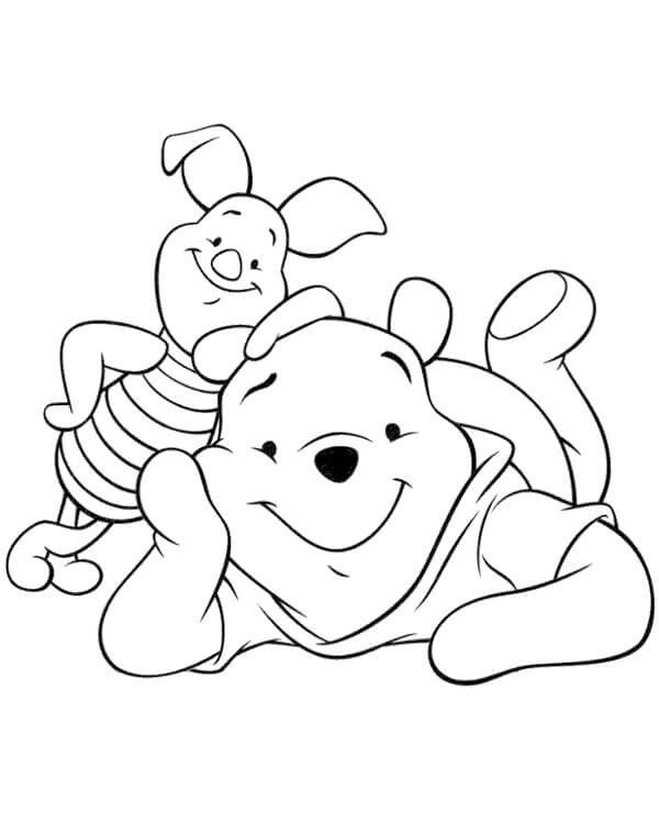 15 24+ Winnie The Pooh Valentine Days Coloring Pages