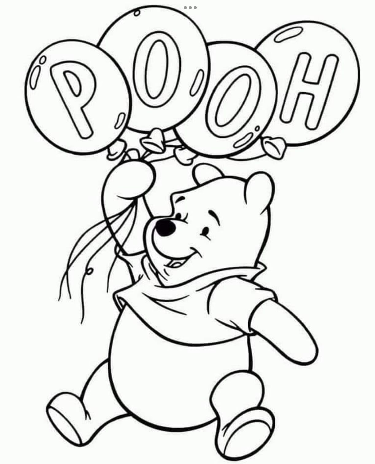 15 24+ Winnie The Pooh Valentine Days Coloring Pages