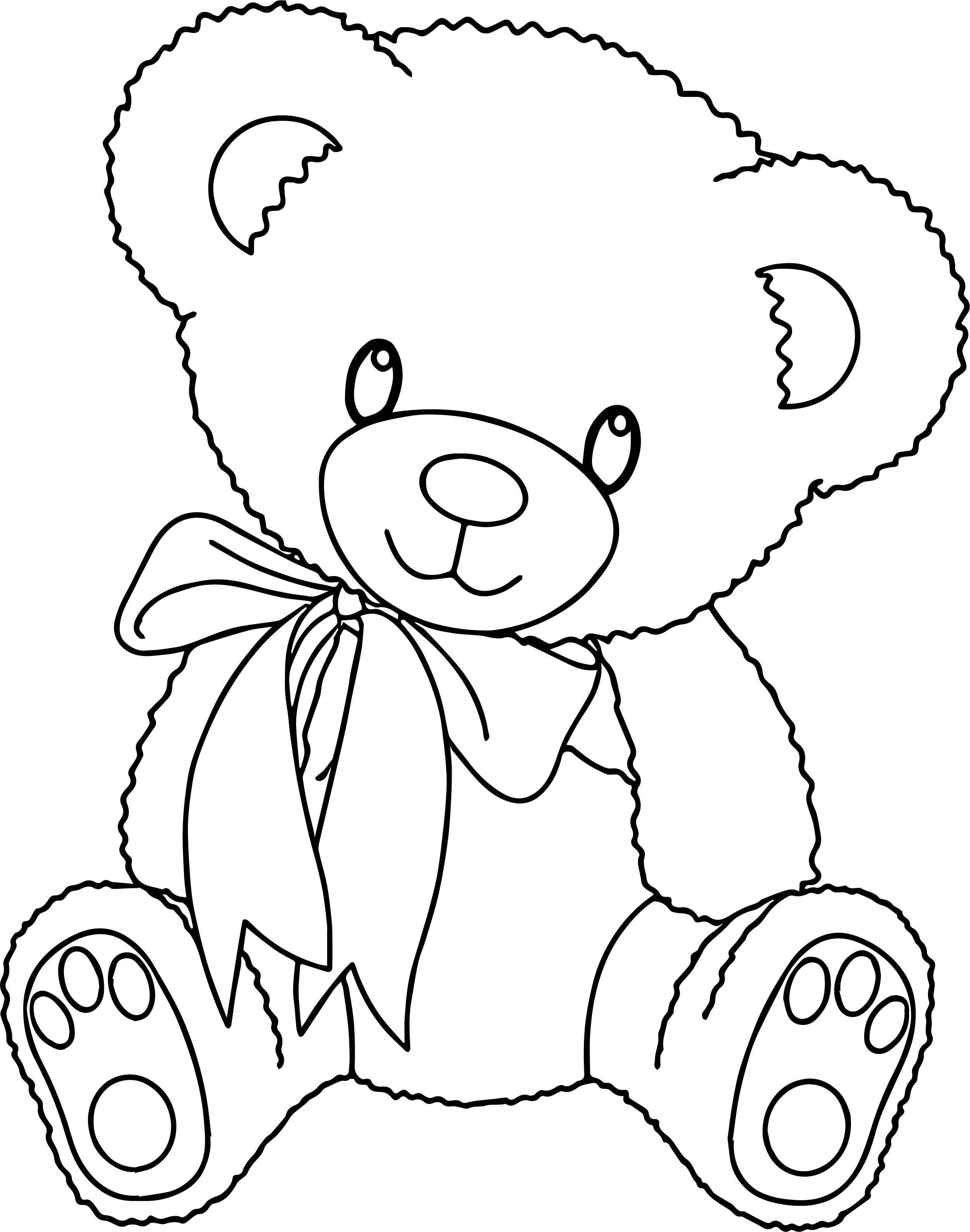 20+ Aesthetic Valentines Bear Coloring Pages for Relaxation