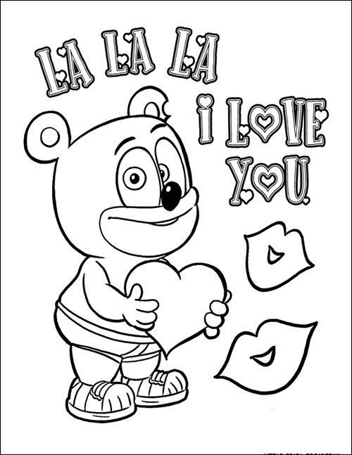 20+ Easy Valentines Bear Coloring Pages for Preschools