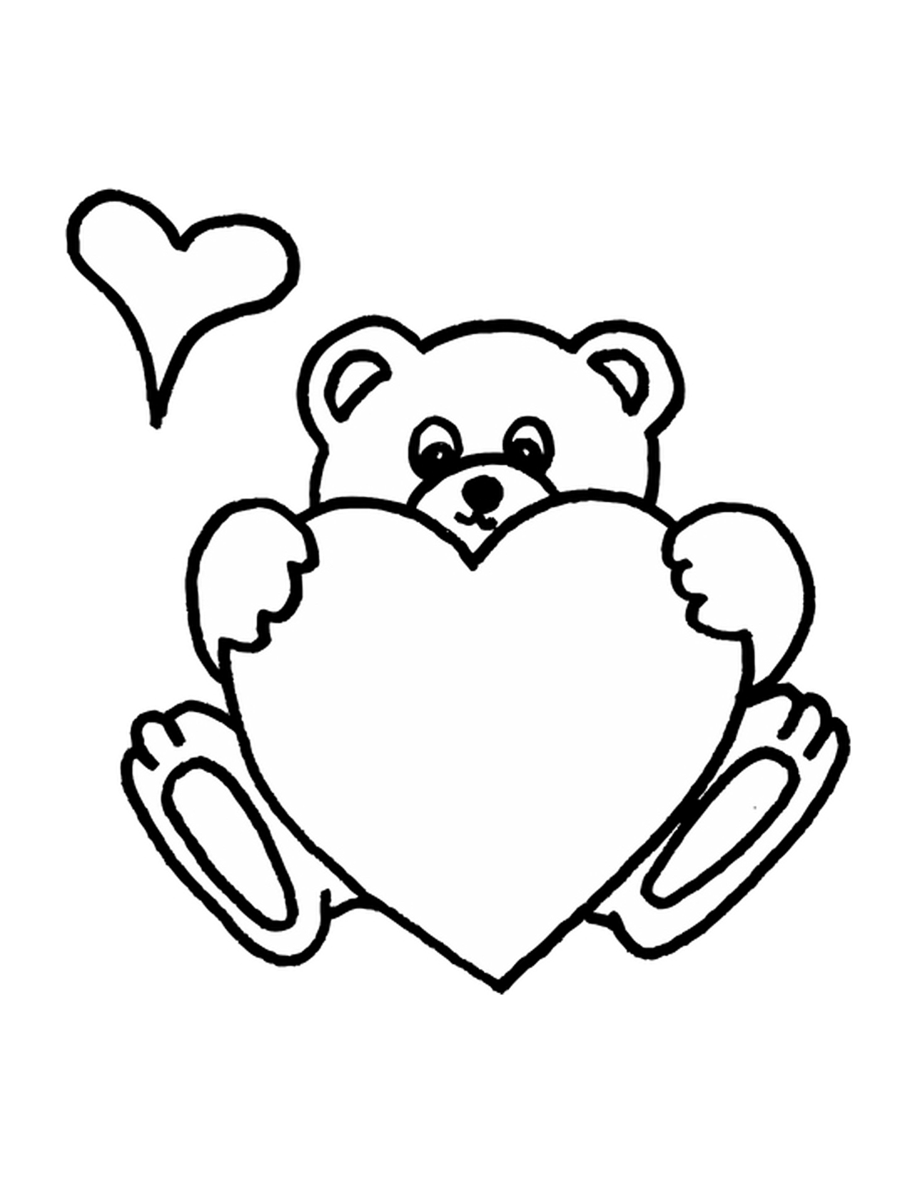 20+ Teen-Friendly Valentines Bear Coloring Pages to Relax