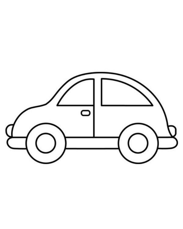 20+ 69+ Easy Cars Coloring Pages for Toddlers and Kids Activities