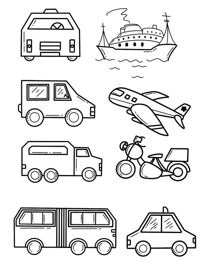 20+ 69+ Easy Cars Coloring Pages for Toddlers and Kids Activities