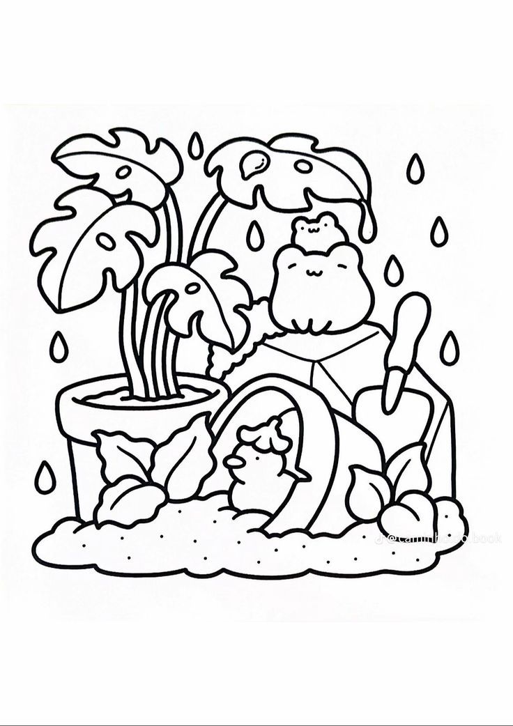 20+ Cozy Garden Coloring Pages for Adult