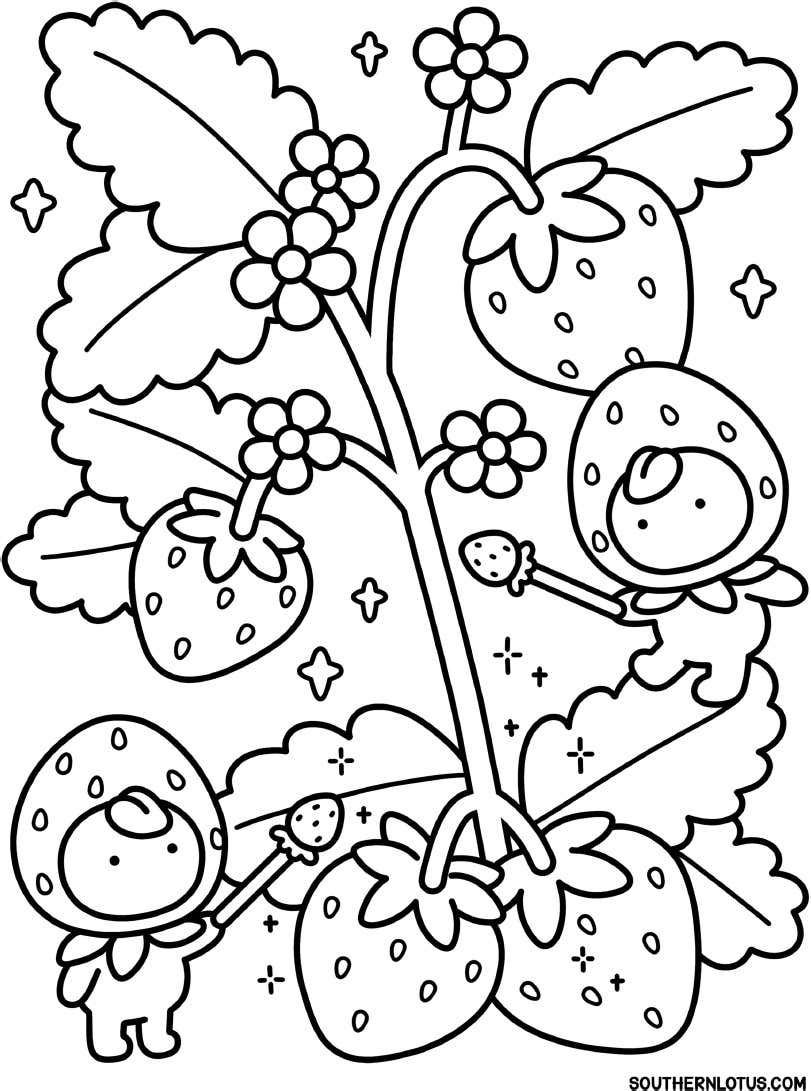 20+ Cozy Garden Coloring Pages for Adult