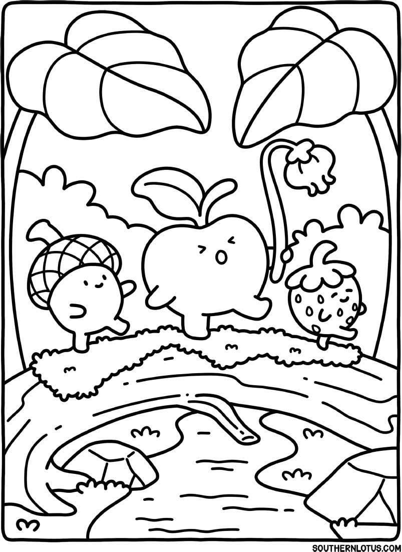 20+ Cozy Garden Coloring Pages for Adult