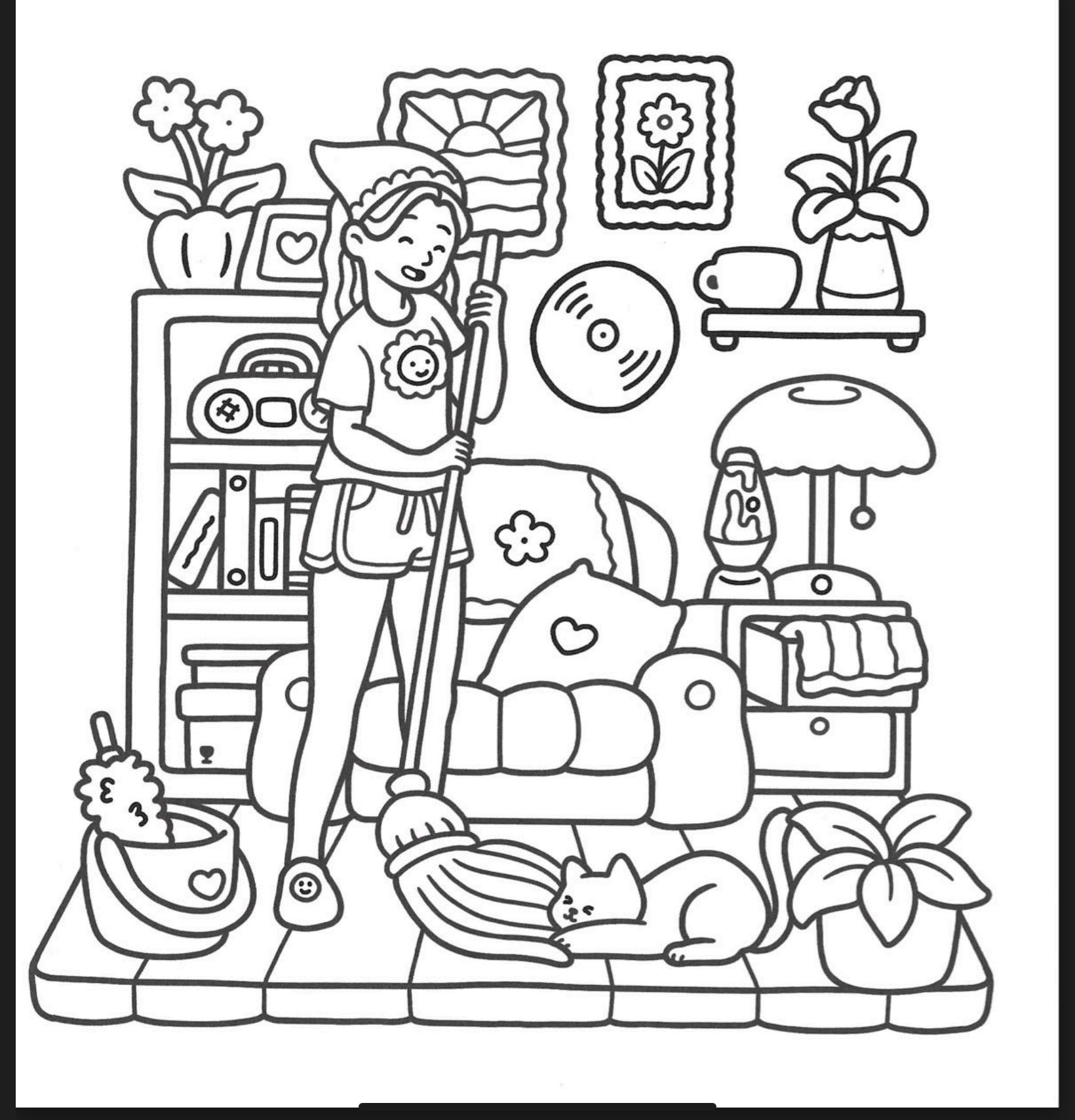 20+ Cozy Garden Coloring Pages for Adult