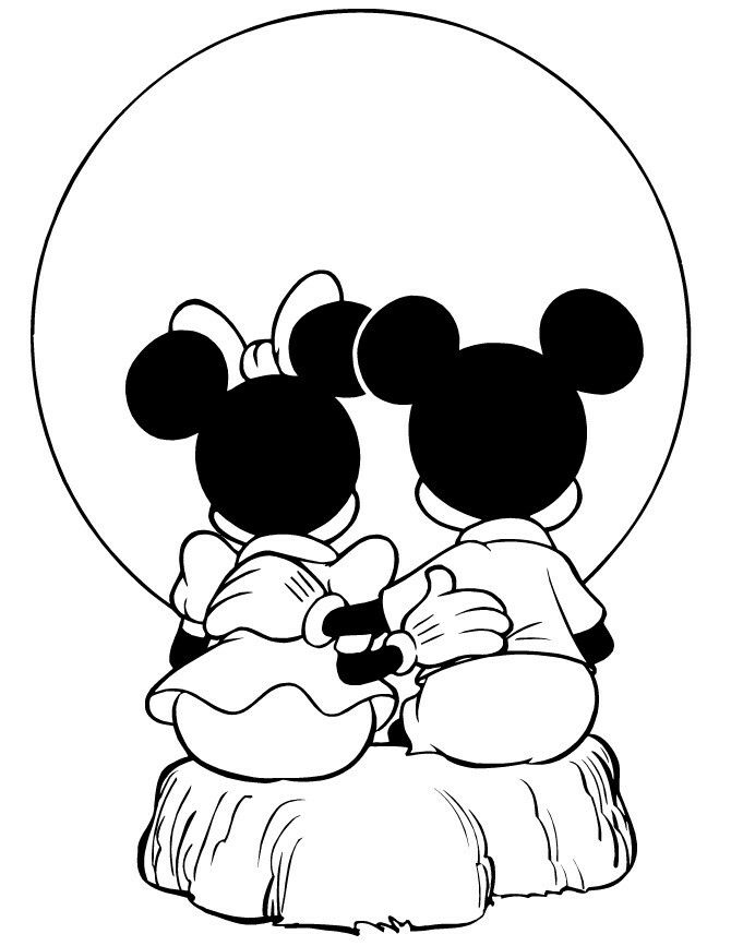 20+ Disney Minnie Coloring Pages