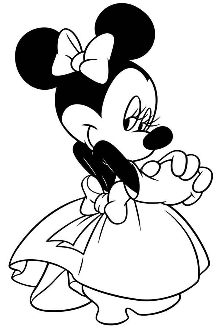 20+ Free Minnie Mouse Coloring Pages For Kids