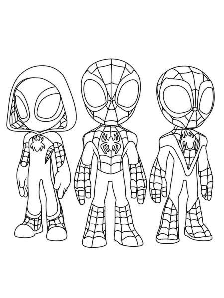 20+ Free Spiderman Coloring Pages for Kids Printable