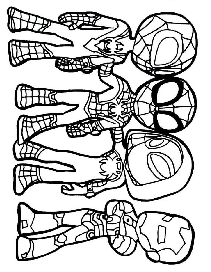 20+ Free Spiderman Coloring Pages for Kids Printable