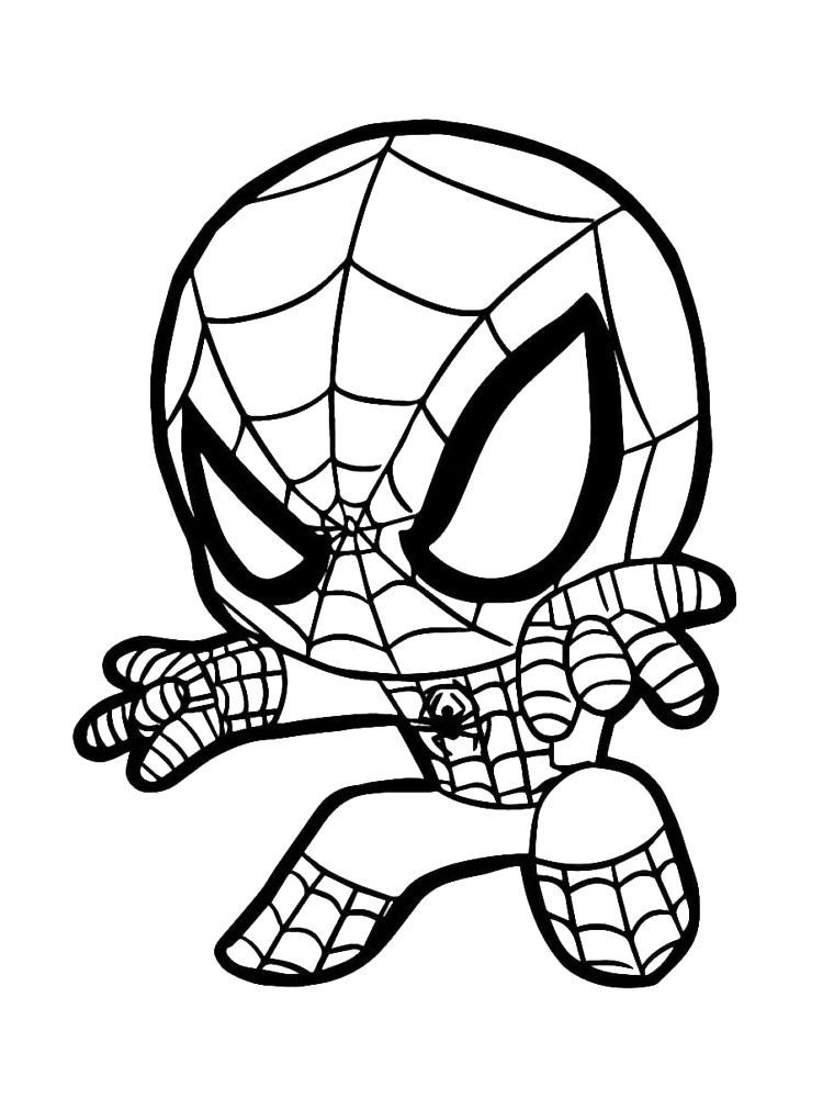 20+ Free Spiderman Coloring Pages for Kids Printable