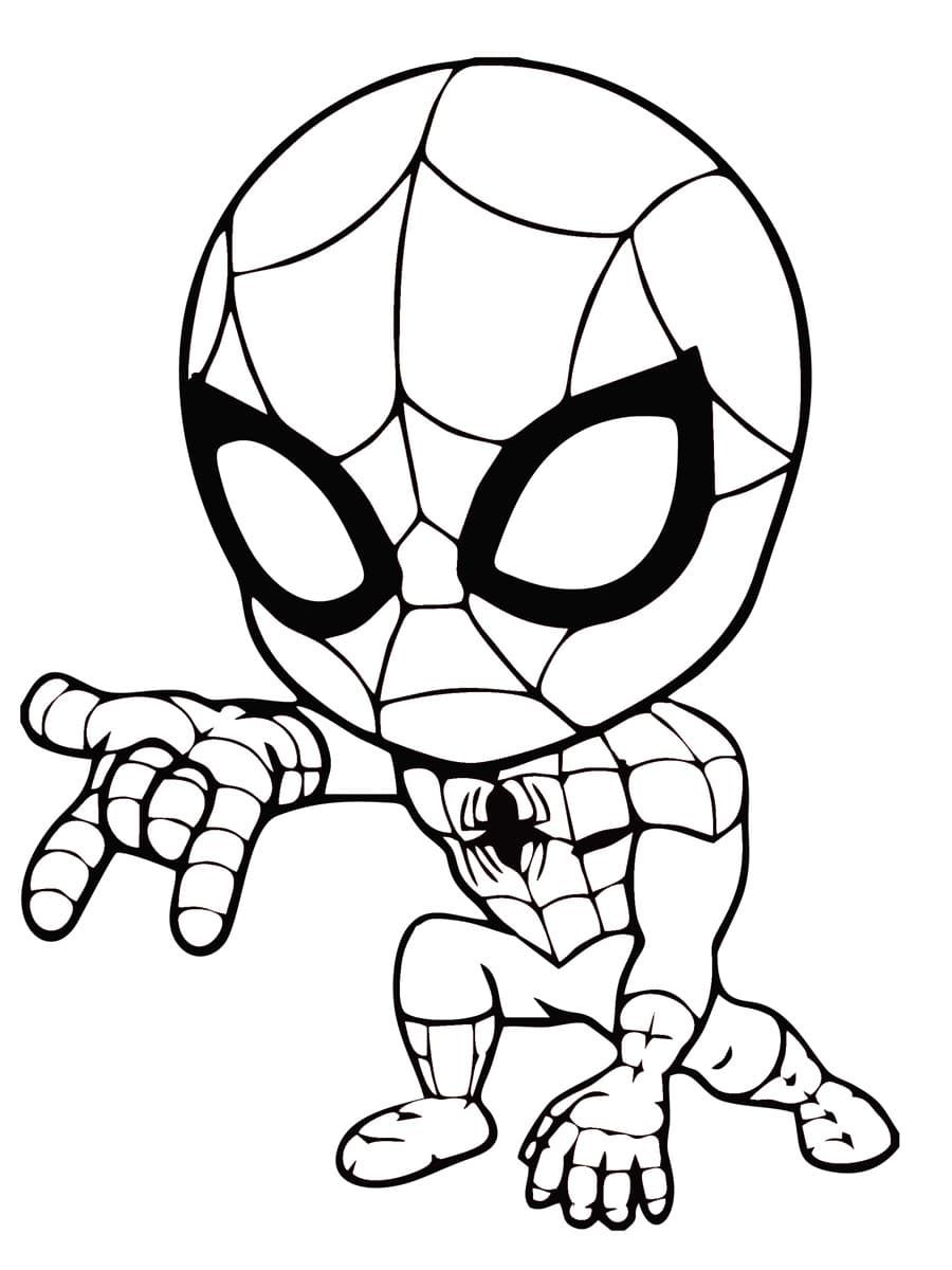 20+ Free Spiderman Coloring Pages for Kids Printable