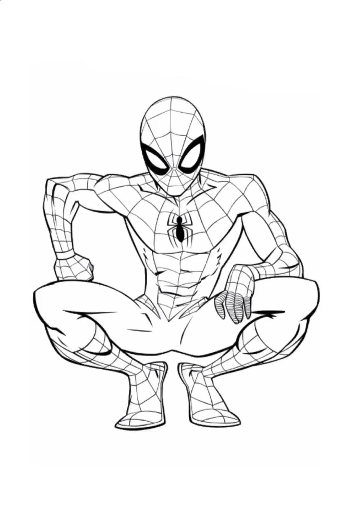 20+ Free Spiderman Coloring Pages for Kids Printable