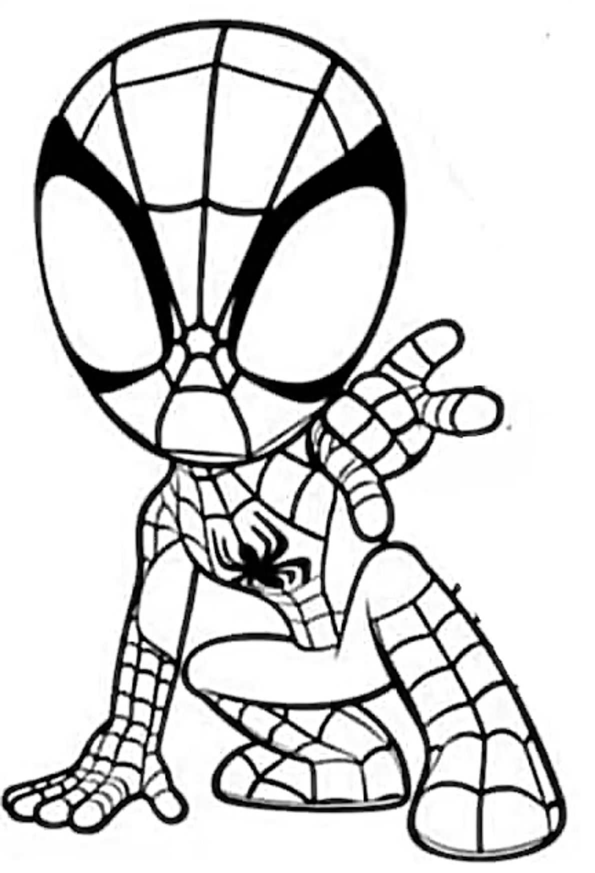 20+ Free Spiderman Coloring Pages for Kids Printable