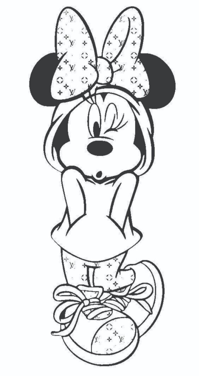 20+ Mickey And Minnie Love Coloring Pages