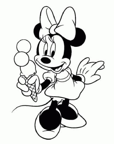 20+ Minnie Mouse Printables Coloring Pages