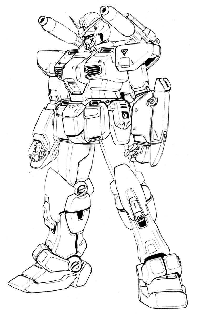 gundam coloring pages printable jpg