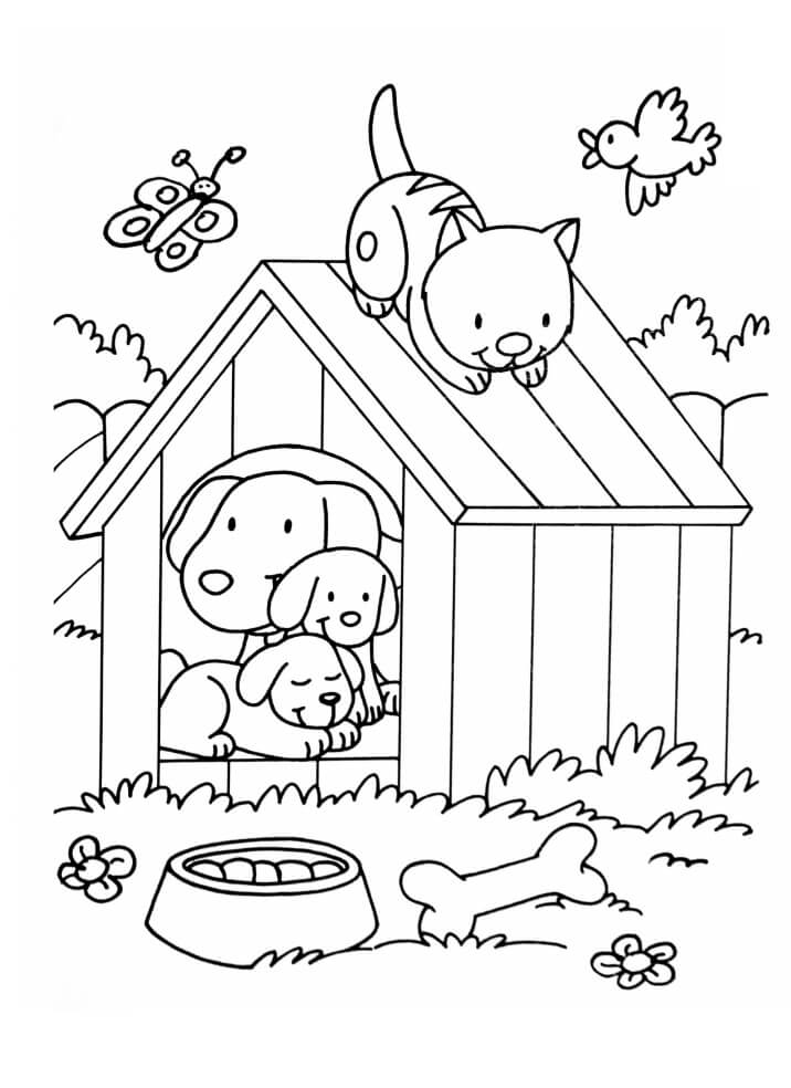 home coloring pages printable jpg