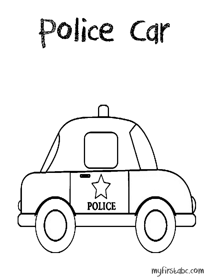 police car coloring pages printable jpg