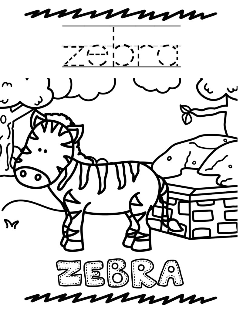 cute zoo animal coloring pages printable jpg