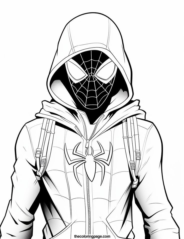 Spiderman Coloring Pages for Kids FREE Printable 47