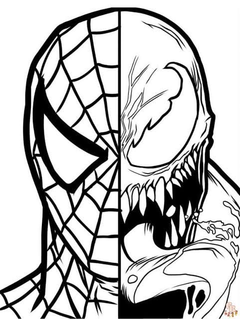 Spiderman Coloring Pages for Kids FREE Printable 74