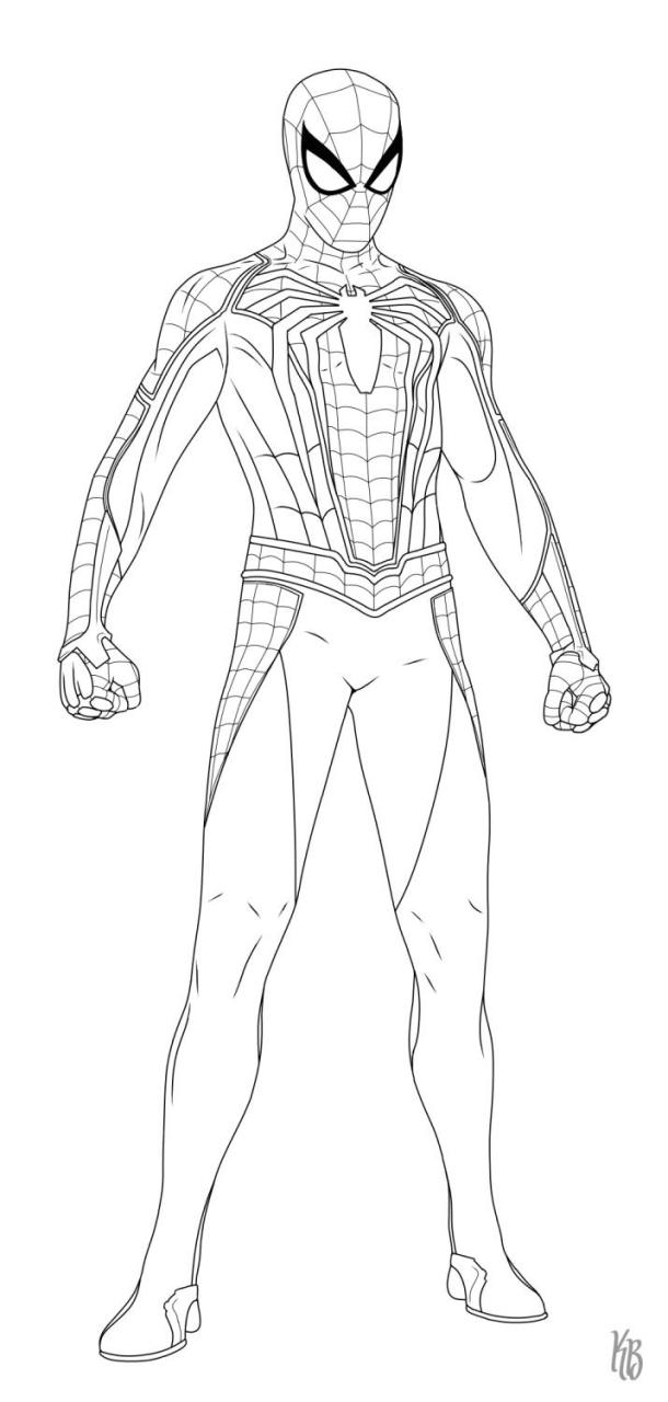 Spiderman Coloring Pages for Kids FREE Printable 30