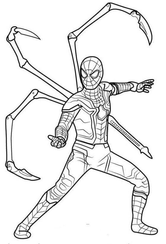 Spiderman Coloring Pages for Kids FREE Printable 62