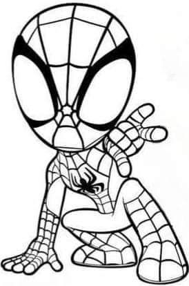 Spiderman Coloring Pages for Kids FREE Printable 79