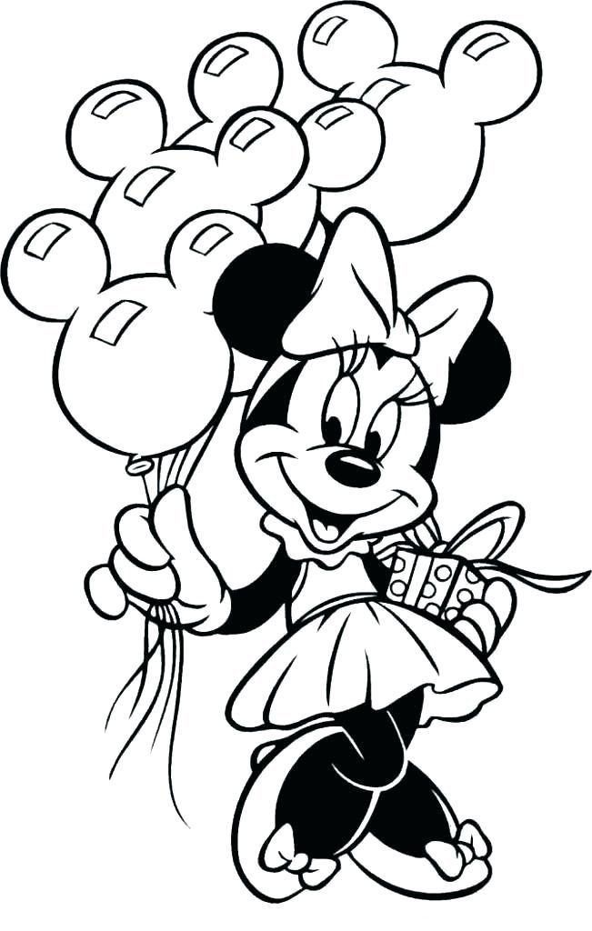 20+ Mickey And Minnie Valentines Day Coloring Pages