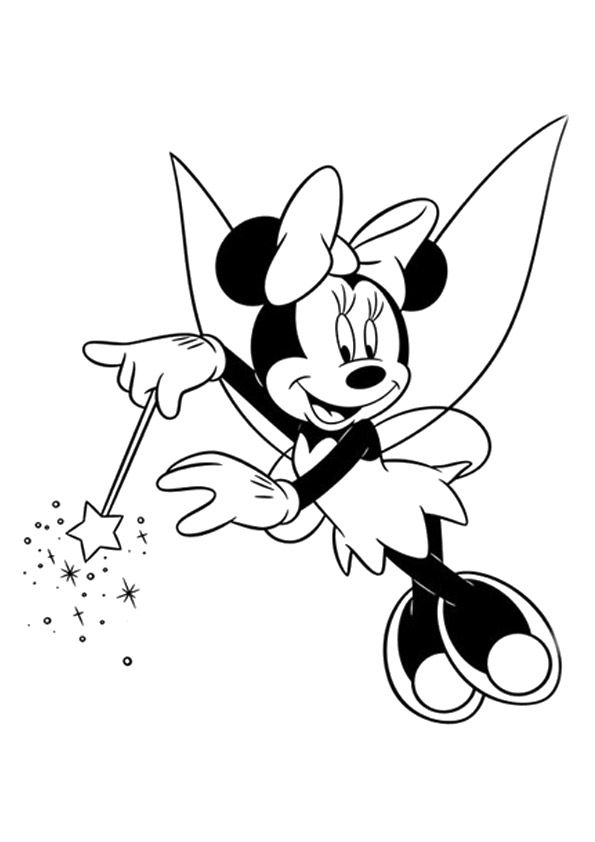 20+ Minnie Mouse Princess Coloring Pages